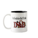 Staffordshire Bull Terrier Dad Mug by DogsByDezign Staffordshire Bull Terrier Dad Mug