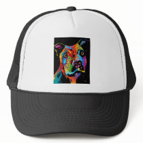 Staffordshire Bull Terrier Trucker Hats