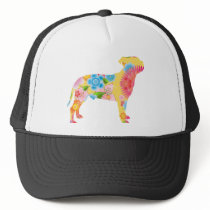 Staffordshire Bull Terrier Trucker Hats