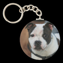 Staffordshire Bull Terrier keychain keychains