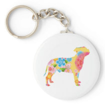 Staffordshire Bull Terrier Key Chains