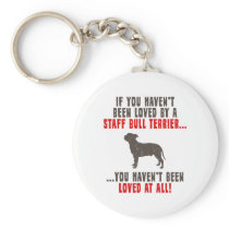 Staffordshire Bull Terrier Keychains