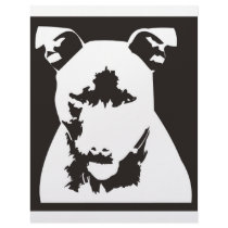 Staffordshire Bull Terrier Customized Letterhead