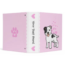 Staffordshire Bull Terrier Love Binder