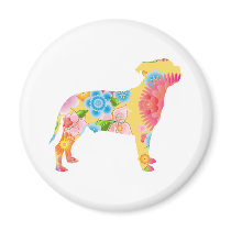 Staffordshire Bull Terrier Magnets