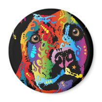 Staffordshire Bull Terrier Refrigerator Magnet