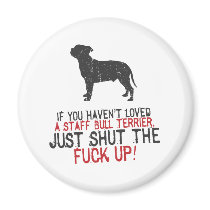 Staffordshire Bull Terrier Magnets