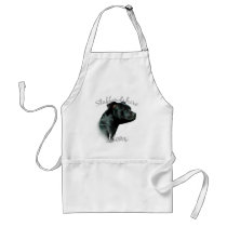 Staffordshire Bull Terrier Mom 2 Apron