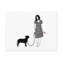 Staffordshire Bull Terrier Postcard