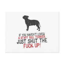 Staffordshire Bull Terrier Post Cards