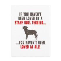 Staffordshire Bull Terrier Postcards