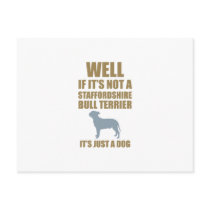 Staffordshire Bull Terrier Post Card