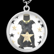 Staffordshire bull terrier puppy necklaces