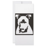 Staffordshire Bull Terrier Rack Card Template