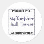Staffordshire Bull Terrier Security Sticker