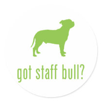 Staffordshire Bull Terrier stickers