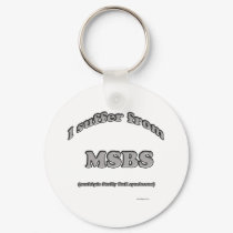 Staffordshire Bull Terrier Syndrome Keychain