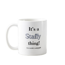 Staffordshire Bull Terrier Thing Mug