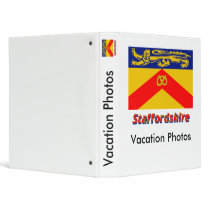 Staffordshire Flag with Name Binder