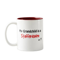 Staffordshire Grandchild Coffee Mug