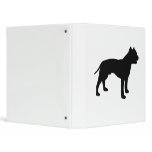 Staffordshire Terrier Vinyl Binders