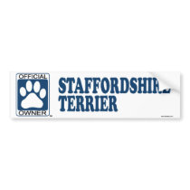 STAFFORDSHIRE TERRIER_blue bumper stickers