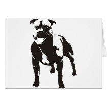 Staffy Card