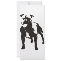 Staffy Custom Rack Cards