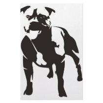 Staffy Personalized Stationery