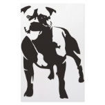 Staffy Personalized Stationery