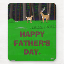 Stag and Fawn mousepads
