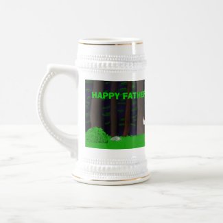 Stag and Fawn Stein mug