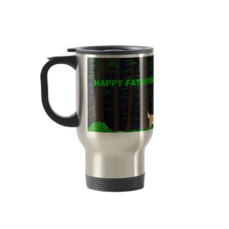 Stag and Fawn Travel Mug mug