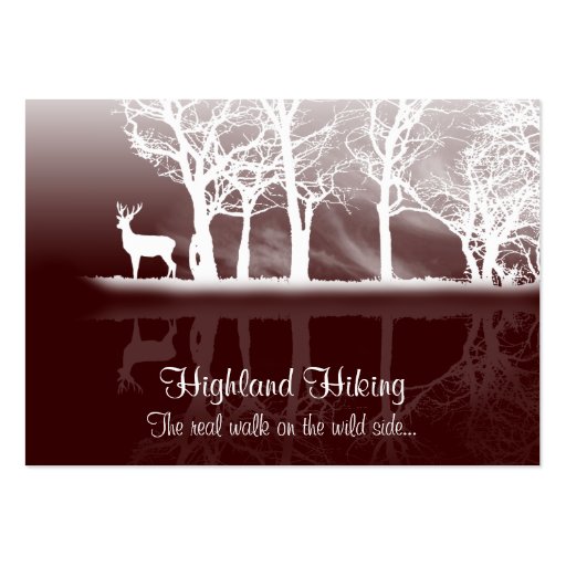 Stag At Dusk Business Card