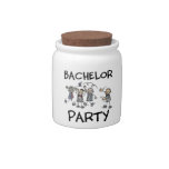 Stag Bachelor Party Candy Jars