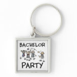 Stag Bachelor Party Keychains