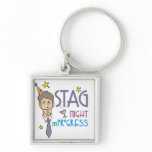 Stag Bachelor Party Keychains