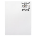 Stag Bachelor Party Personalized Letterhead