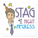 Stag Bachelor Party Poster