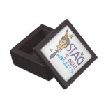 Stag Bachelor Party Premium Keepsake Boxes