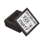 Stag Bachelor Party Premium Keepsake Box
