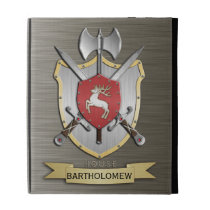 Stag Battle Crest Armor iPad Cases