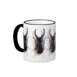 "Stag beetle" Insect Watercolor Art mugs