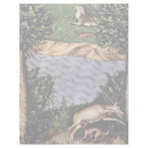 Stag Hunt Of The Elector Frederick The Wise Detail Customized Letterhead