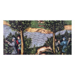 Stag Hunt Of The Elector Frederick The Wise Detail Personalized Photo Card