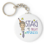 Stag Night Favors Keychains