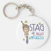 Stag Night Favors Keychains