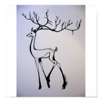 Stag print