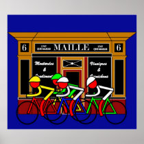 Stage 21 Passing Shop at 6 Place de la Madeleine Poster