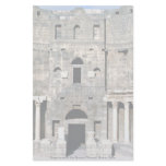 Stage area of the Roman Theater, Bosra, Syria stationery